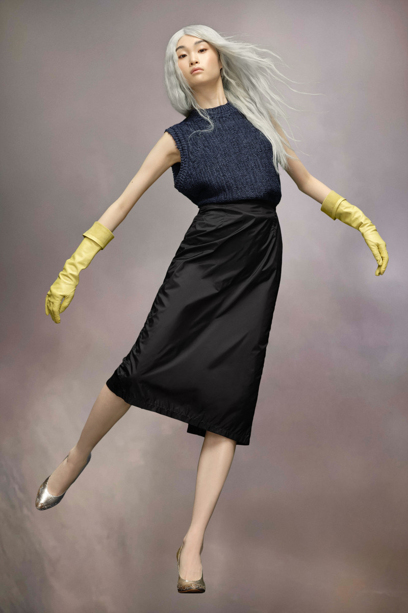 Maison Margiela Nylon skirt outlook