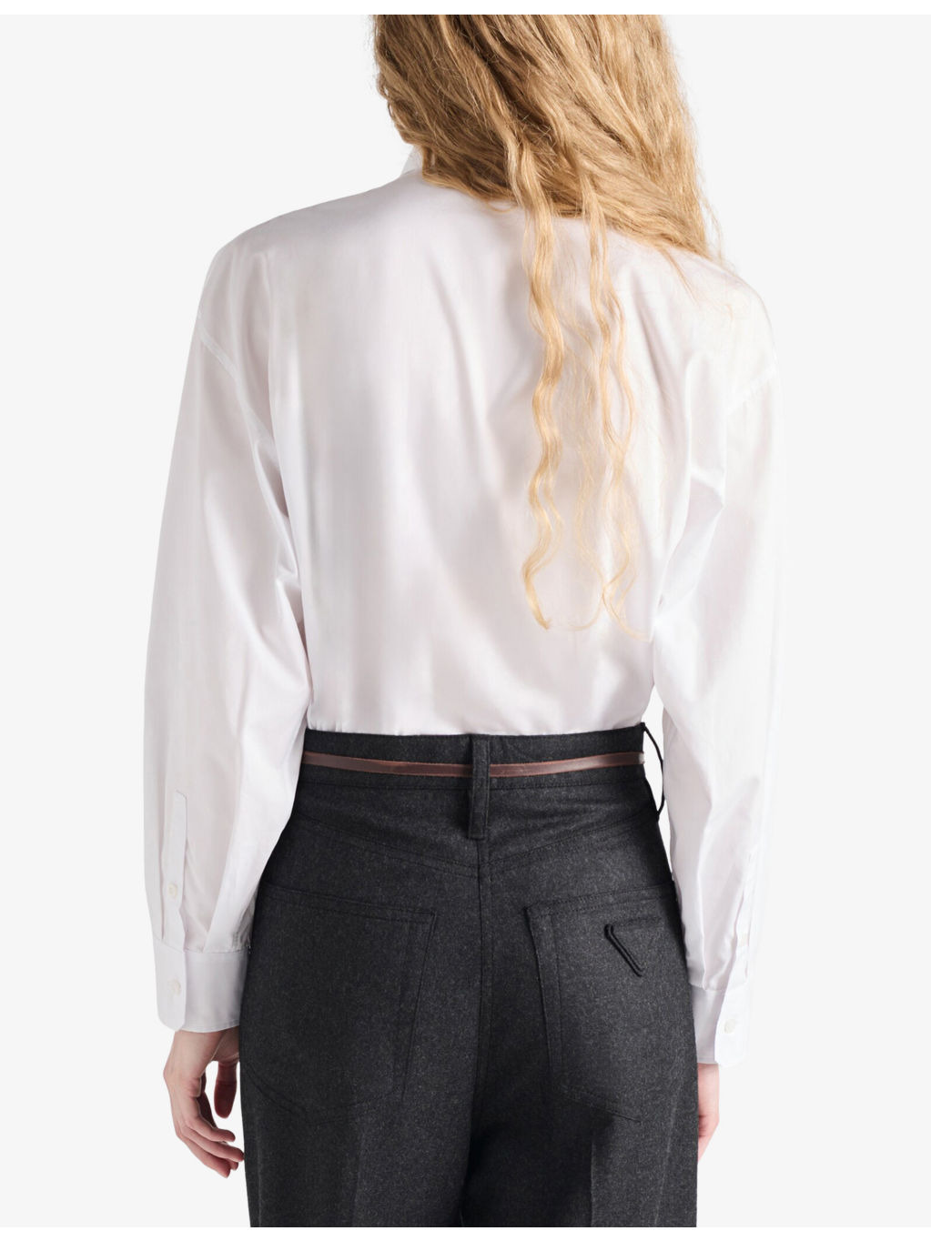 Logo-Embroidered Cotton Poplin Shirt - 4