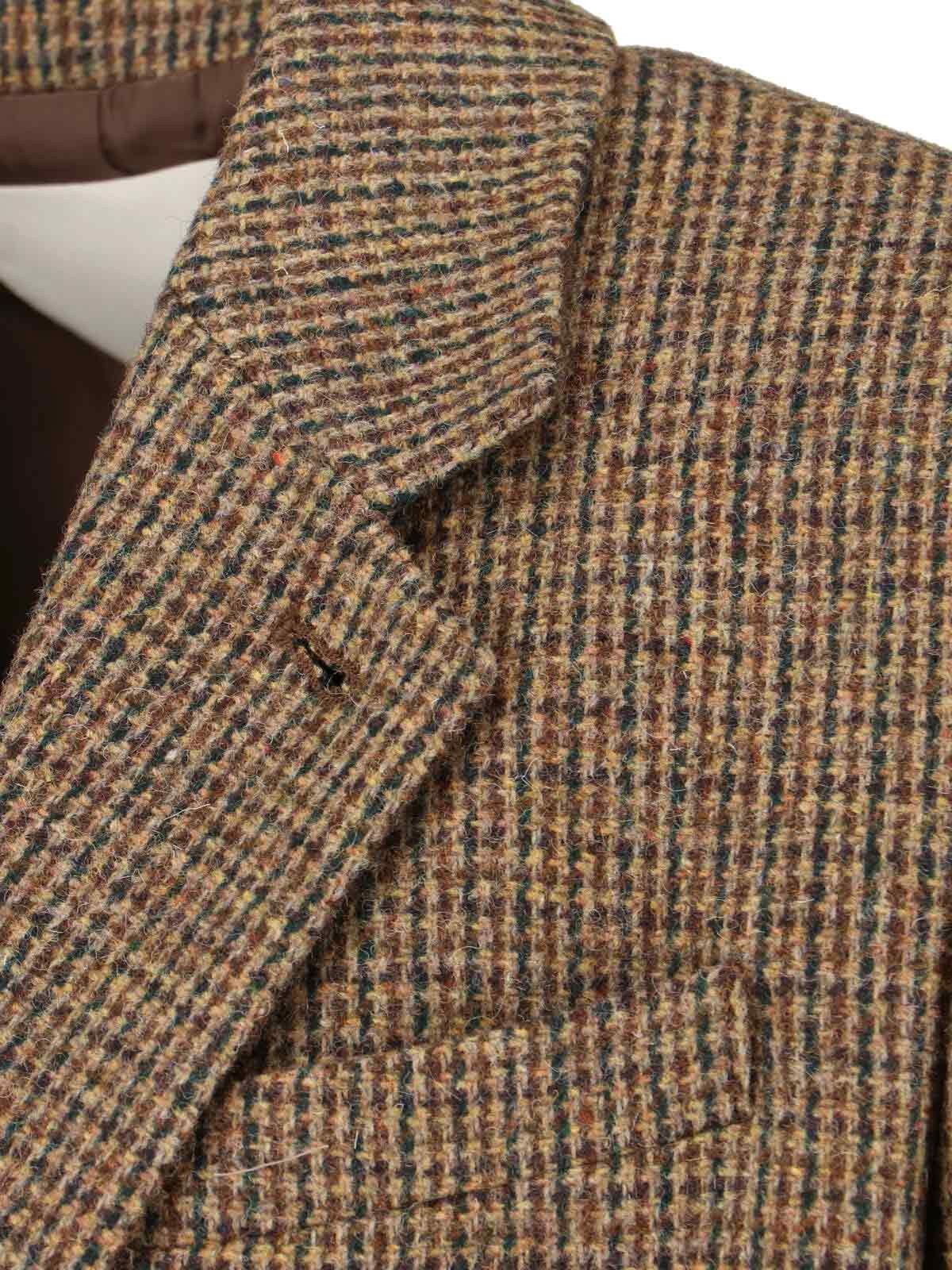 SINGLE-BREASTED WOOL BLEND BLAZER - 5