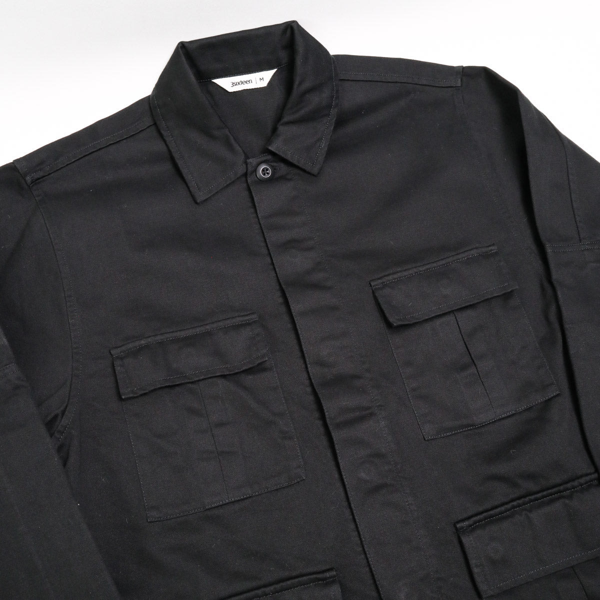 BDU Jacket Black Back Satin - 4