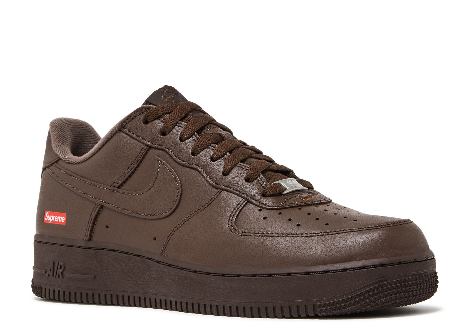 SUPREME X AIR FORCE 1 LOW 'BOX LOGO - BAROQUE BROWN' - 2