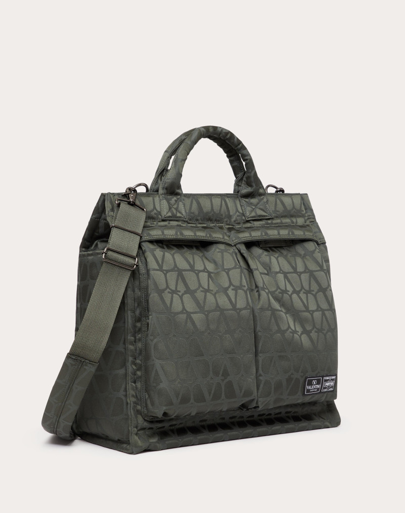 VALENTINO GARAVANI AND PORTER 2WAY VERTICAL TOTE BAG 3
