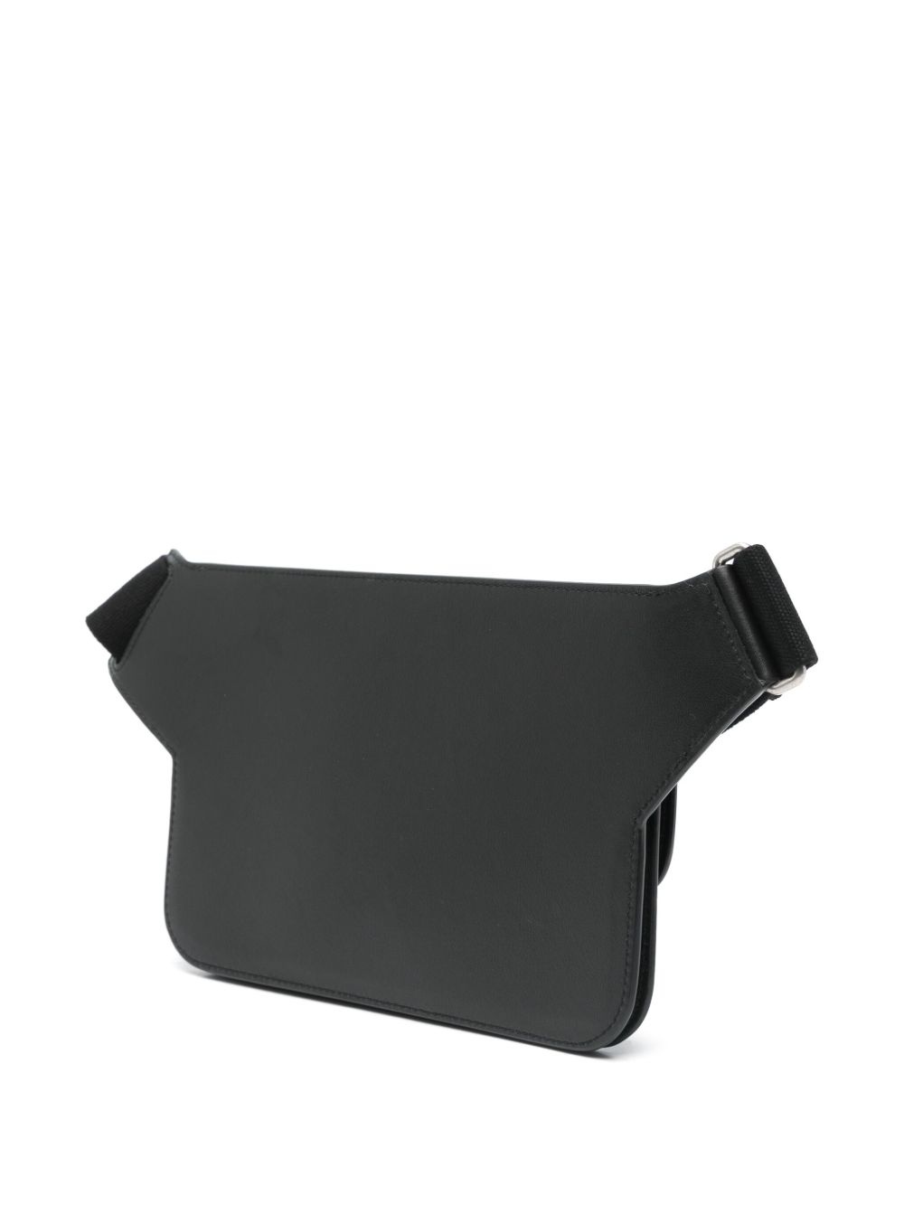logo-stamp leather belt bag - 3