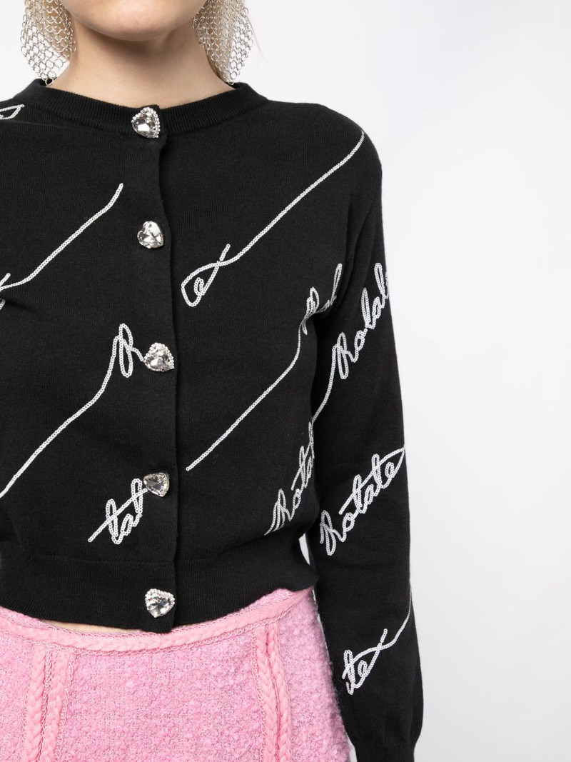 sequin-embellished cardigan 5