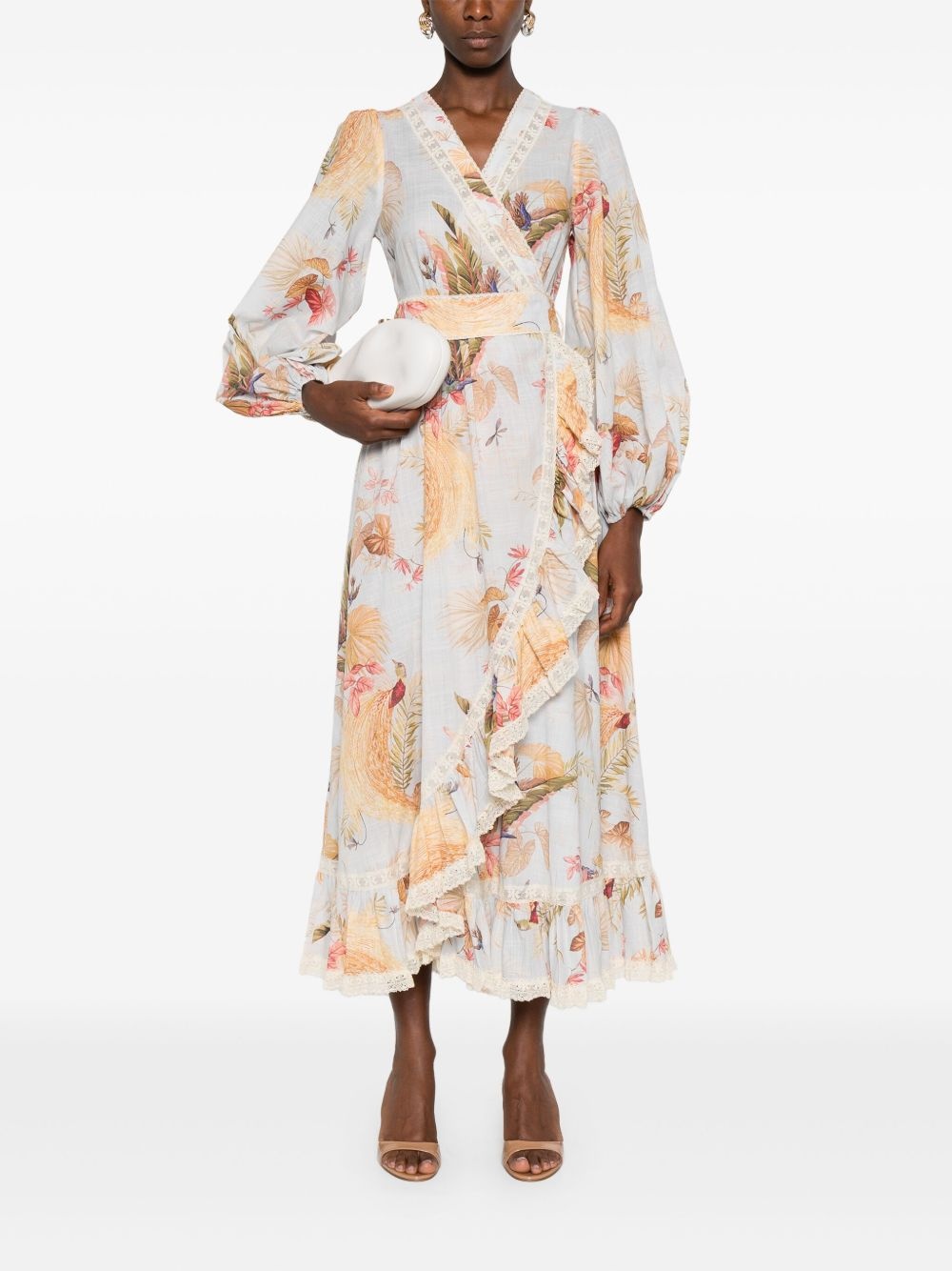 Ascension Frill midi dress - 2