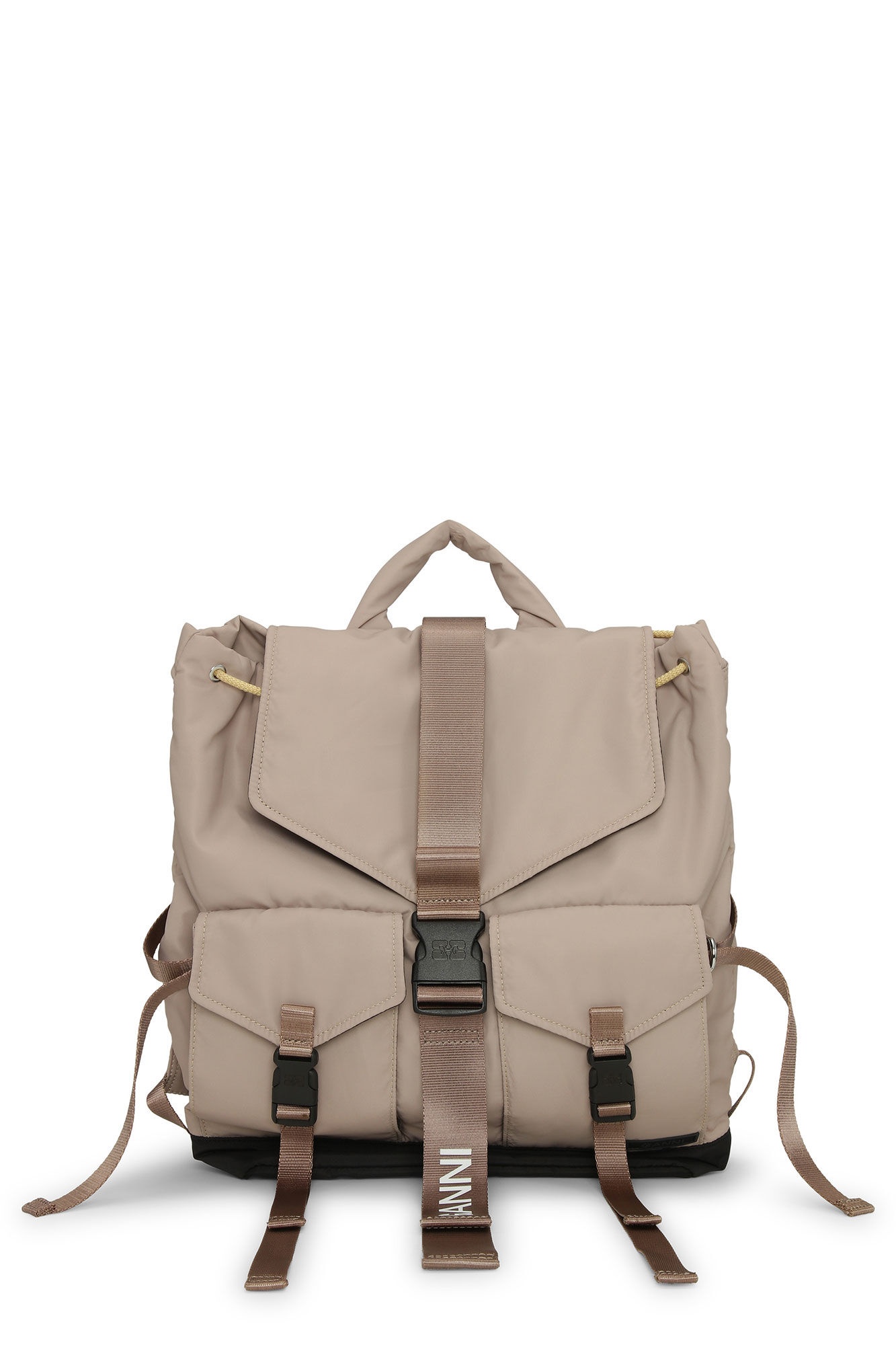 LIGHT GREY TECH BACKPACK - 1