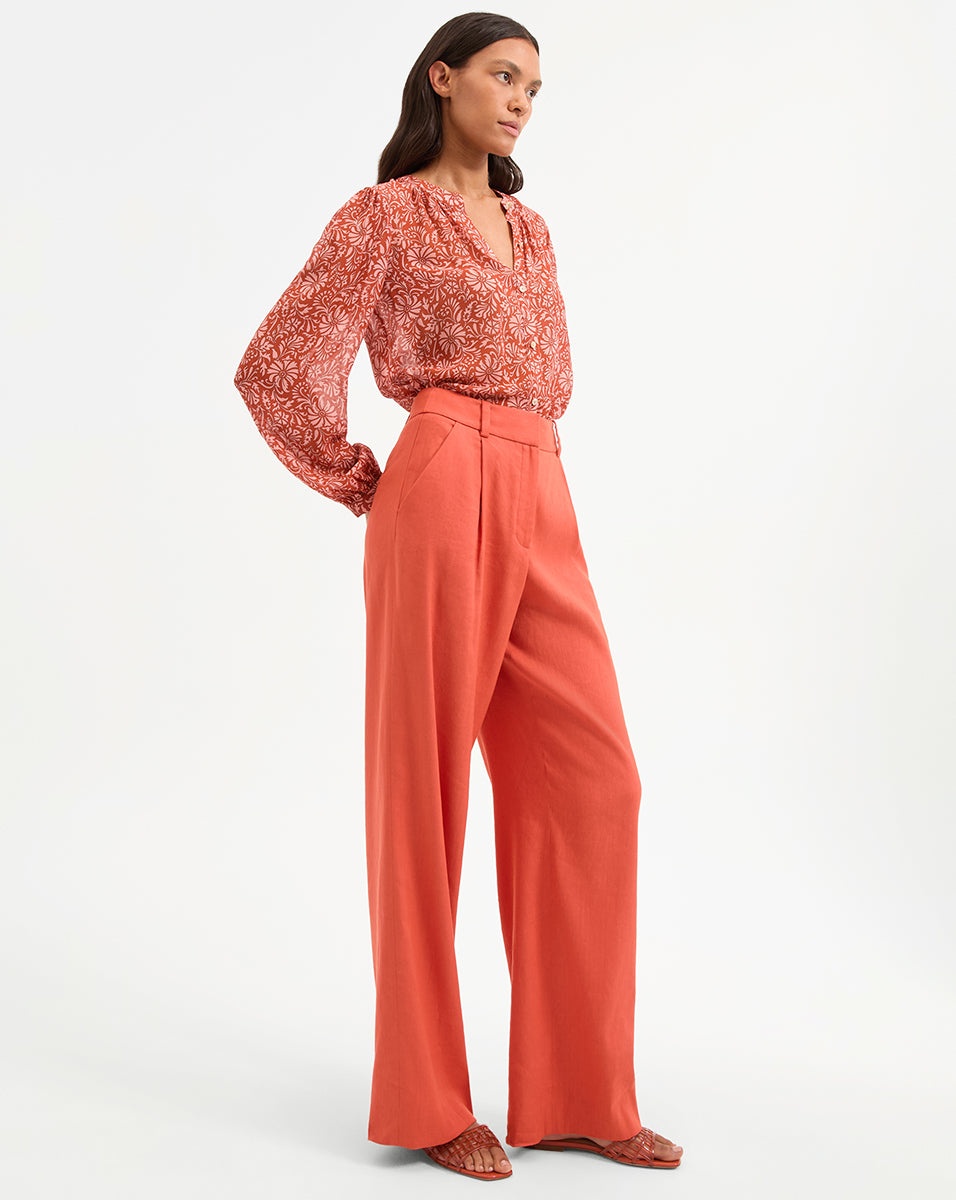 ASHLYNN SILK TOP - 4