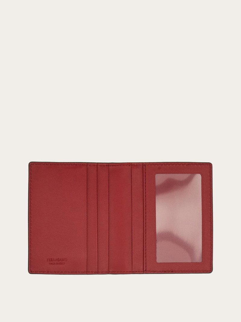 FERRAGAMO Gancini credit card holder outlook