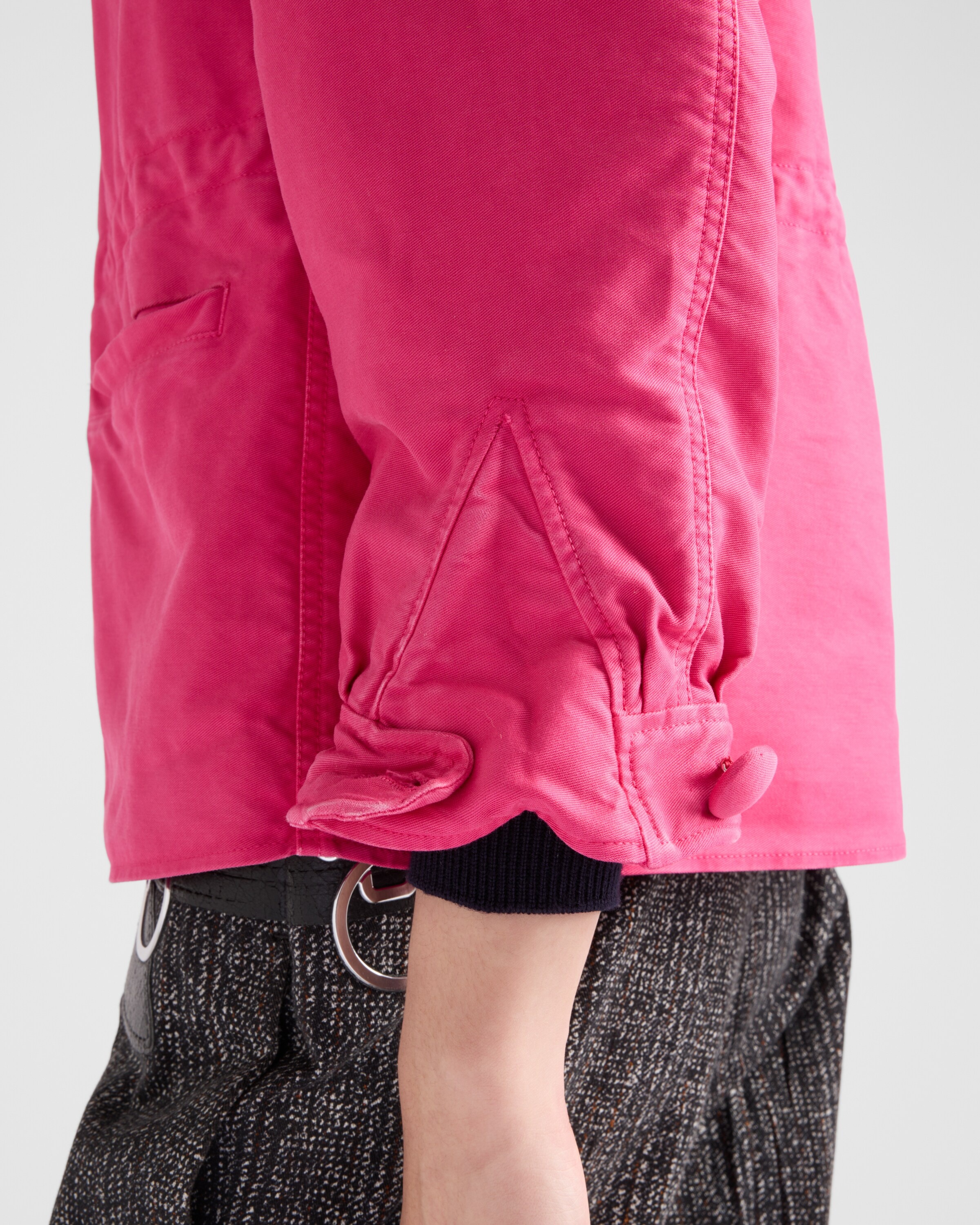 Cotton blouson jacket - 6