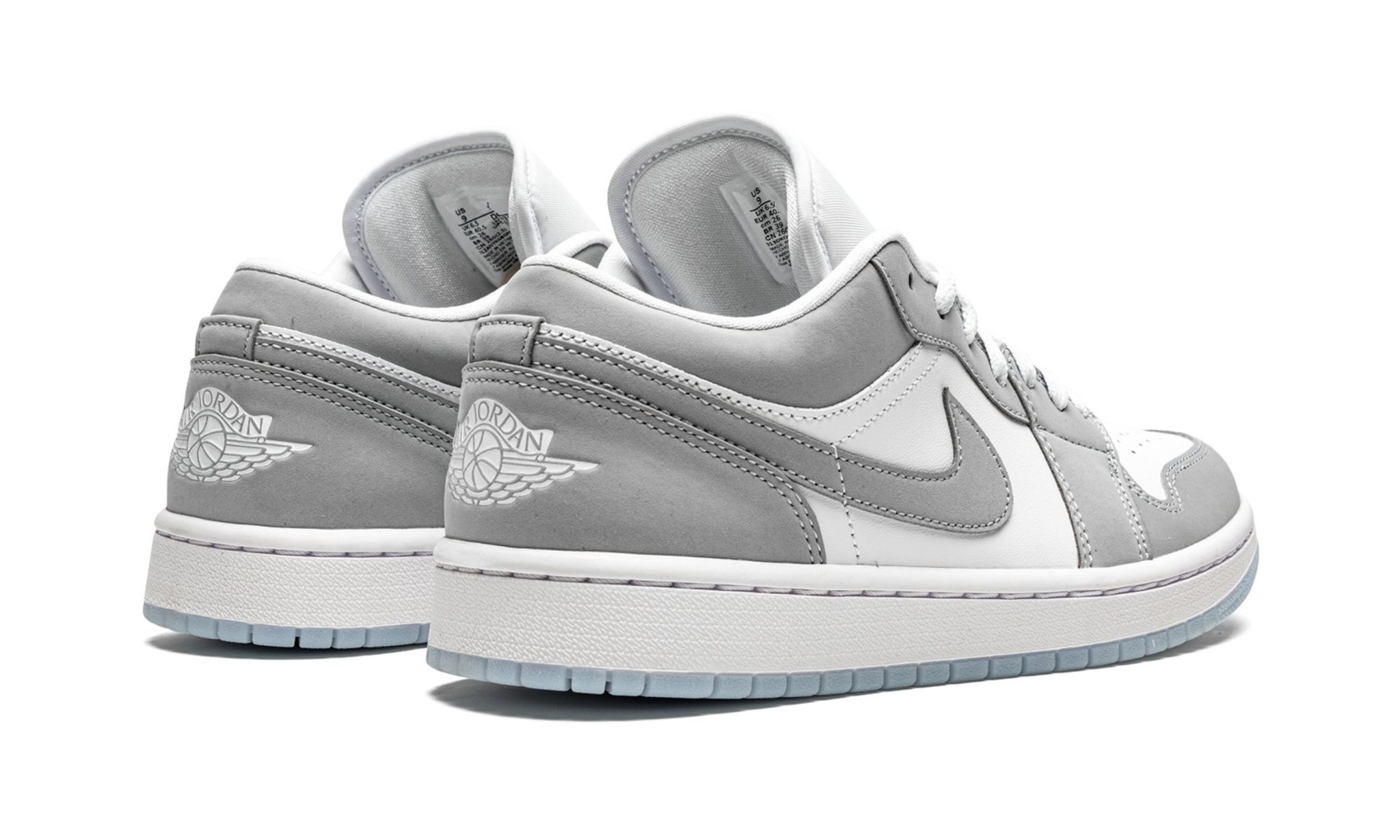 WMNS Air Jordan 1 Low "White / Wolf Grey" - 3