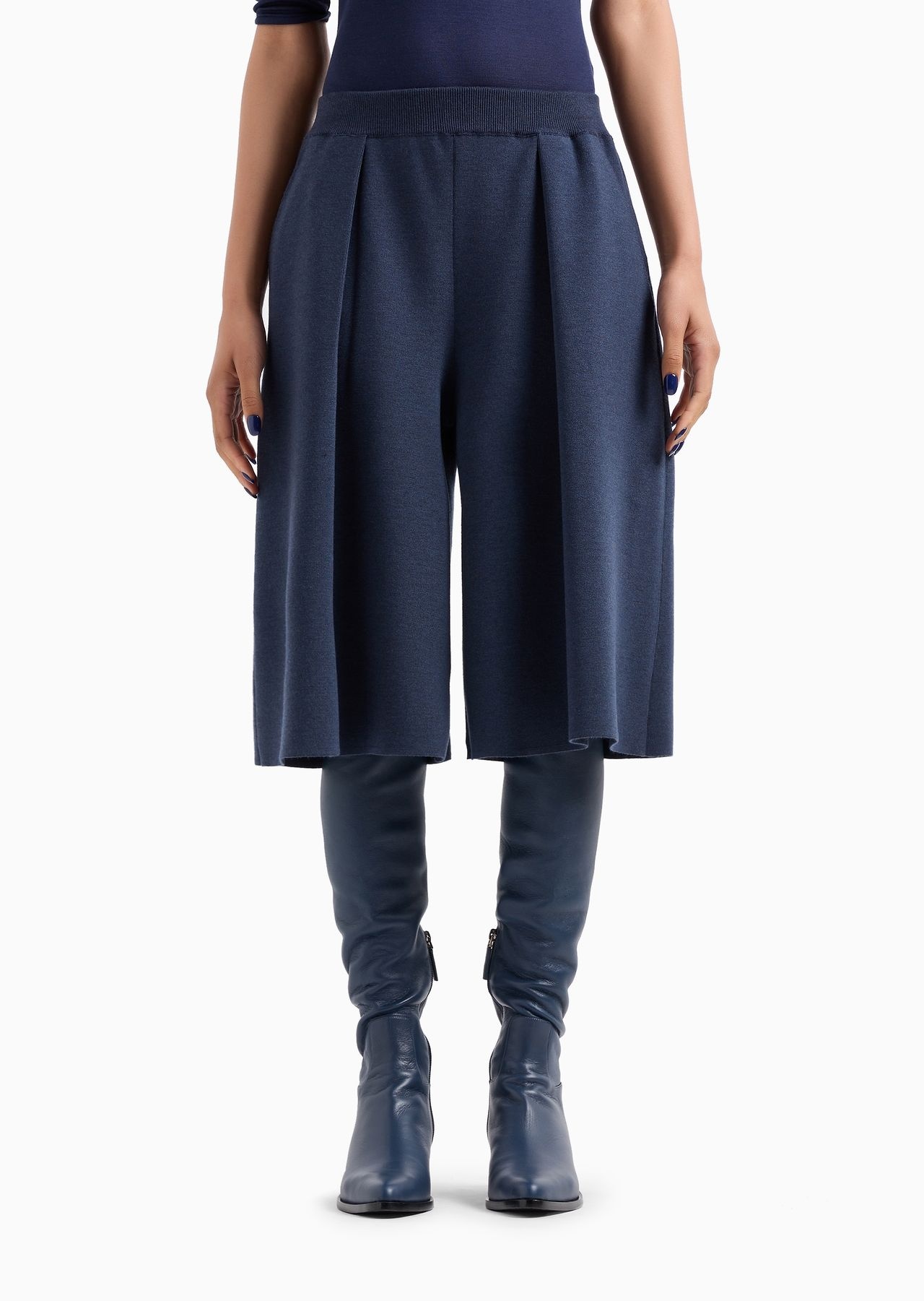 Virgin wool Bermuda shorts - 2