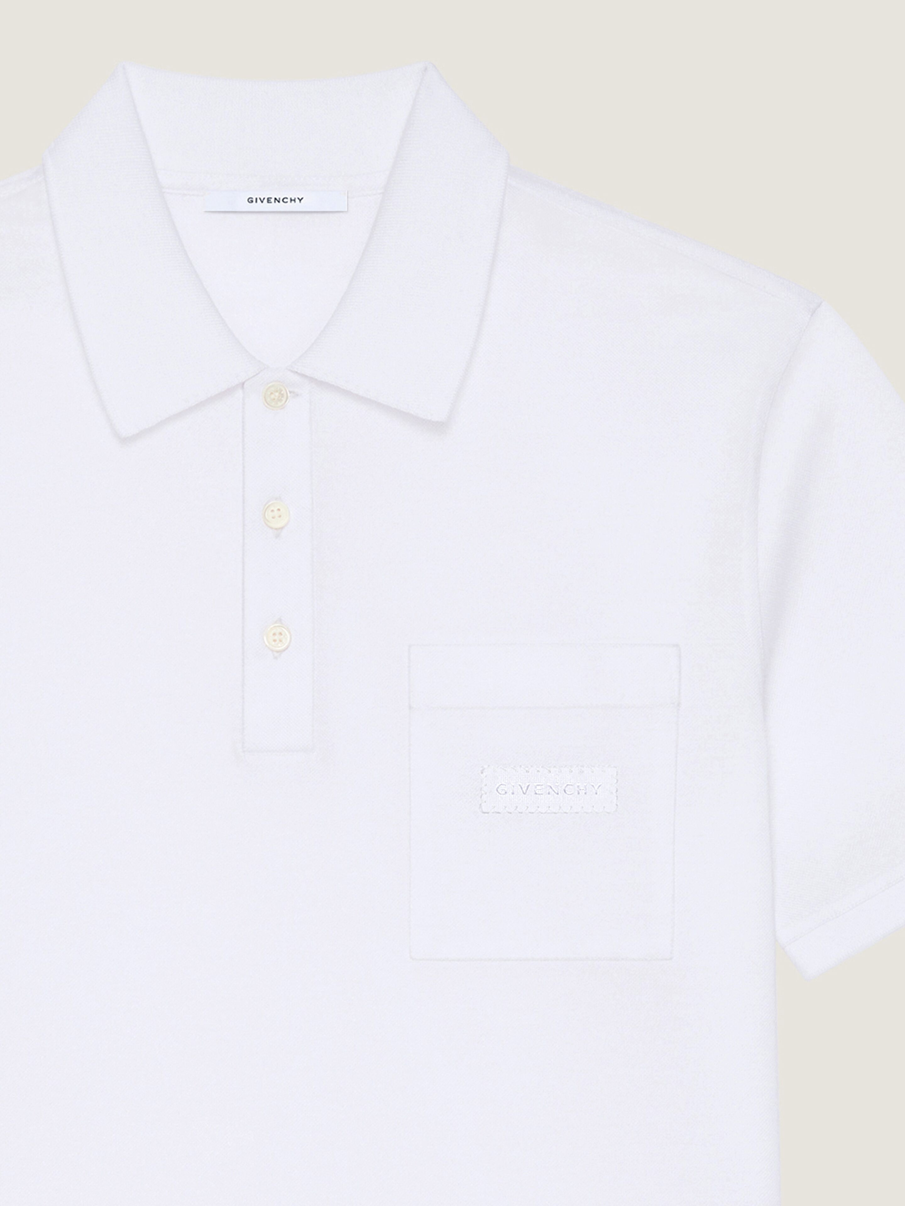 POLO IN COTTON WITH GIVENCHY PATCH - 2
