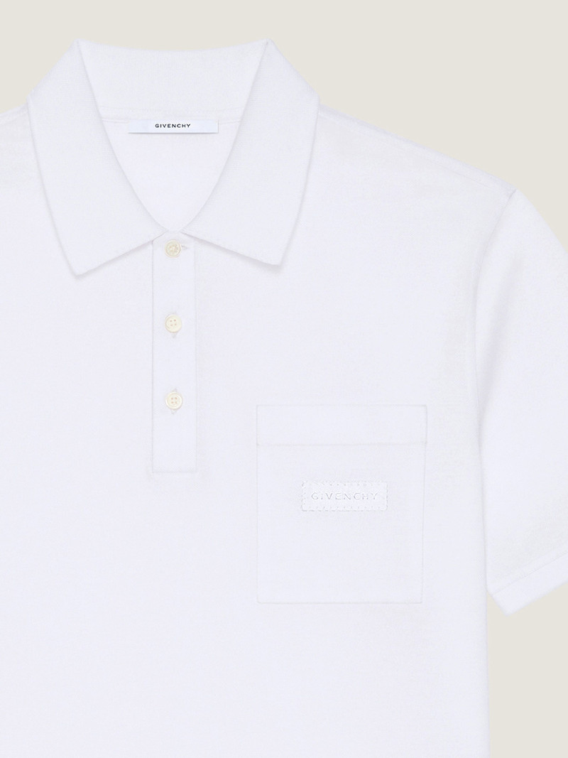 Givenchy POLO IN COTTON WITH GIVENCHY PATCH outlook