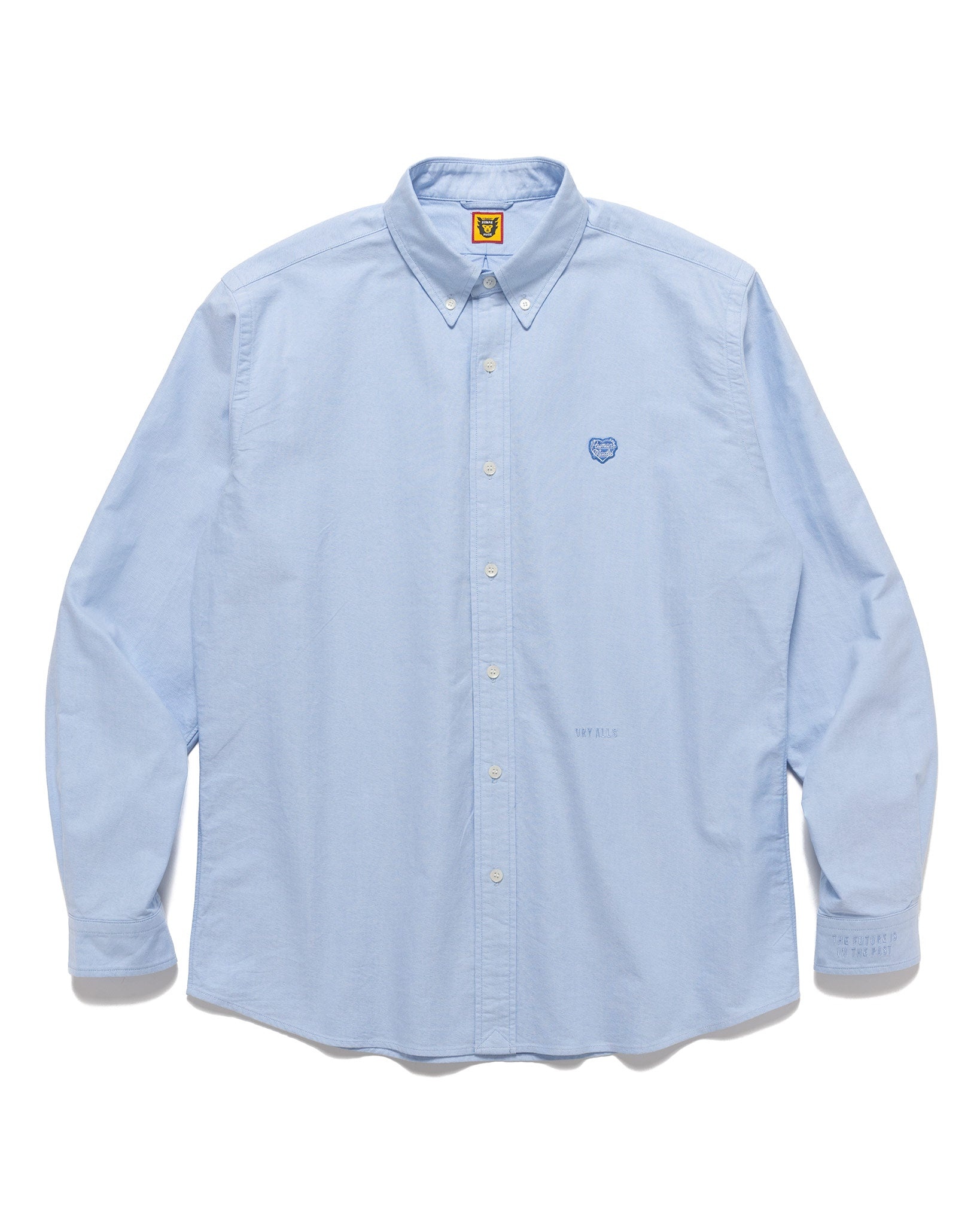 Human Made Oxford Bd Shirt Blue | REVERSIBLE