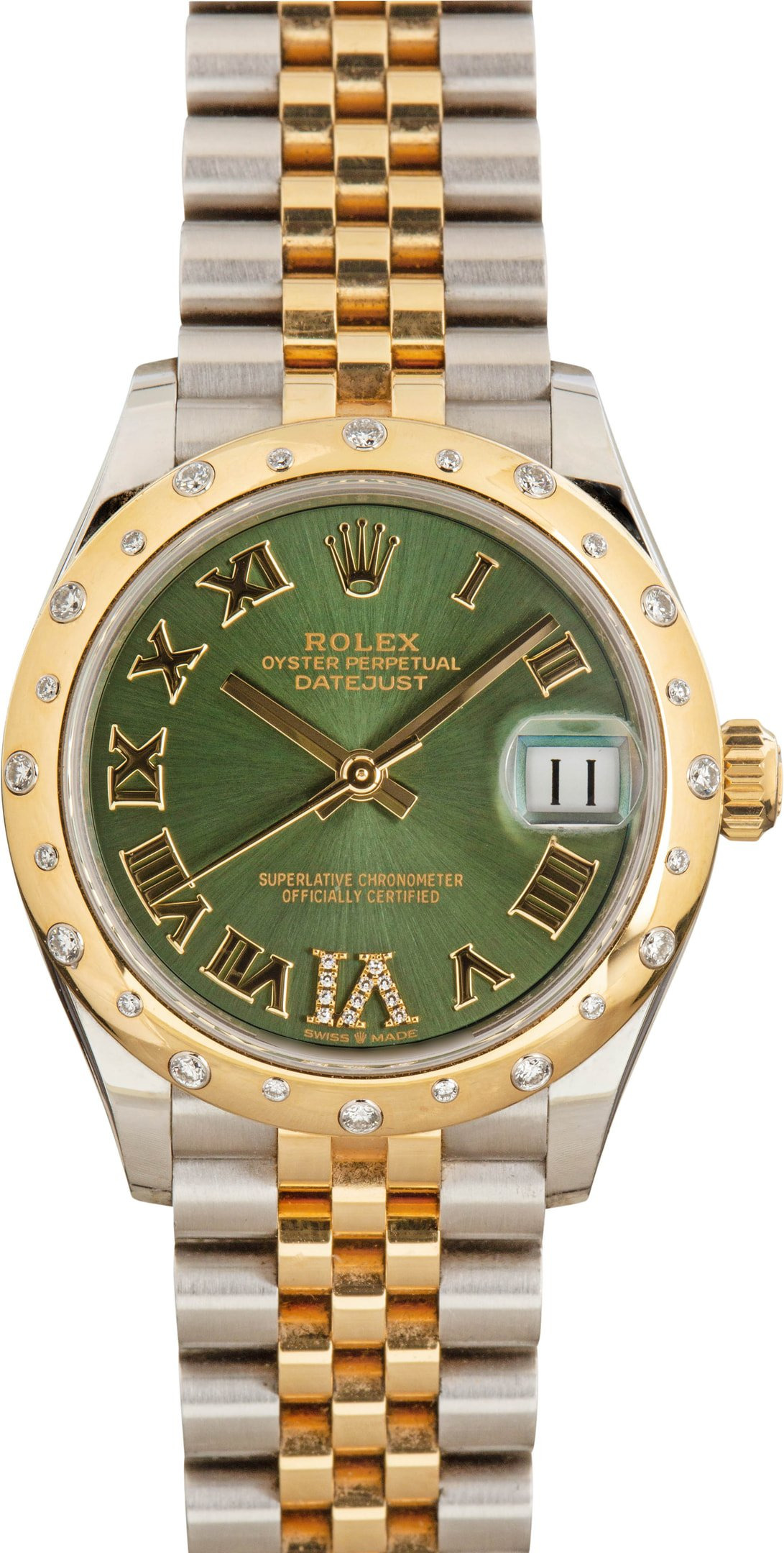 Rolex Datejust 31 278343 Olive Green Roman Dial - 1