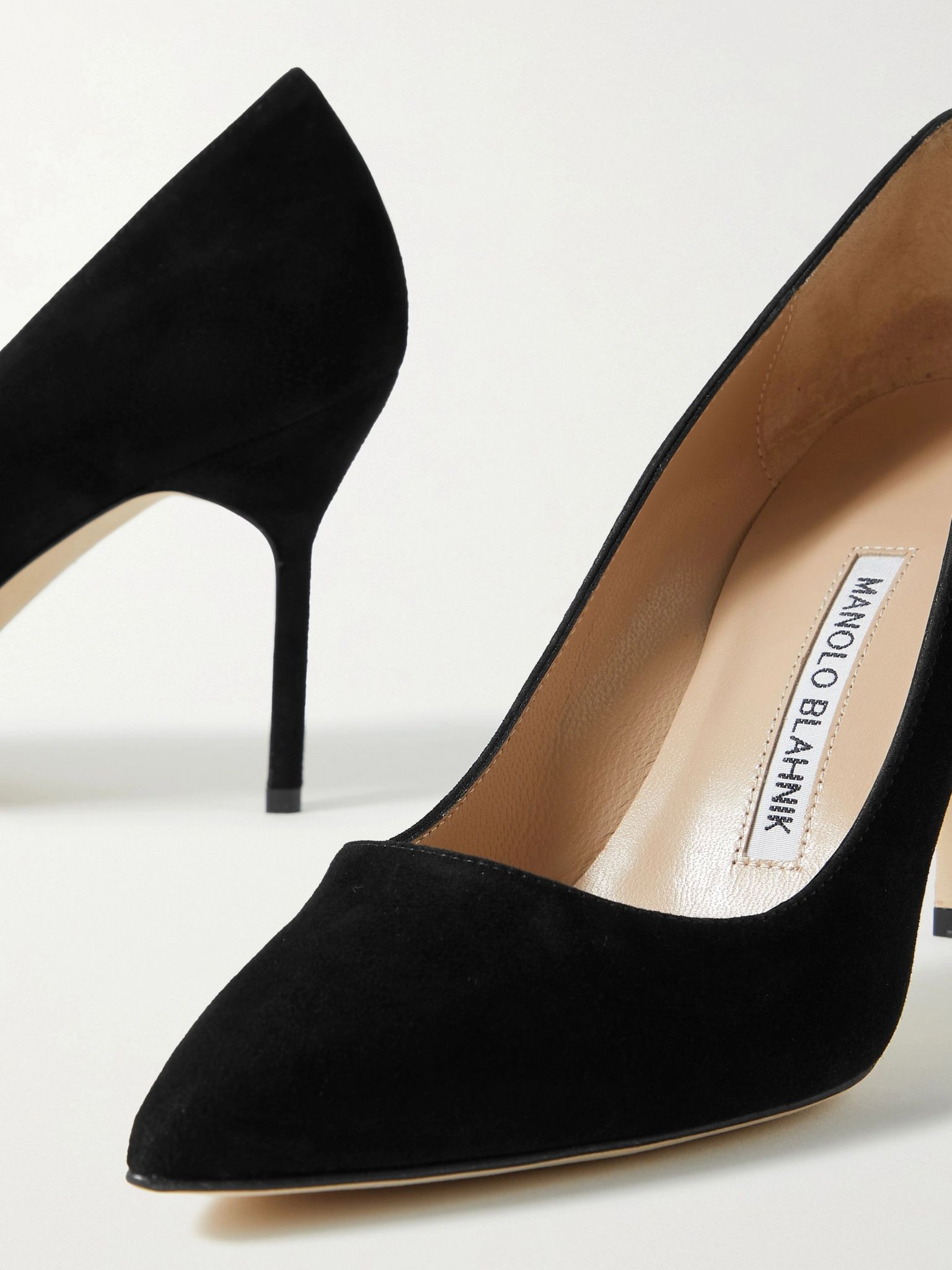 BB 90 suede pumps Black - 4
