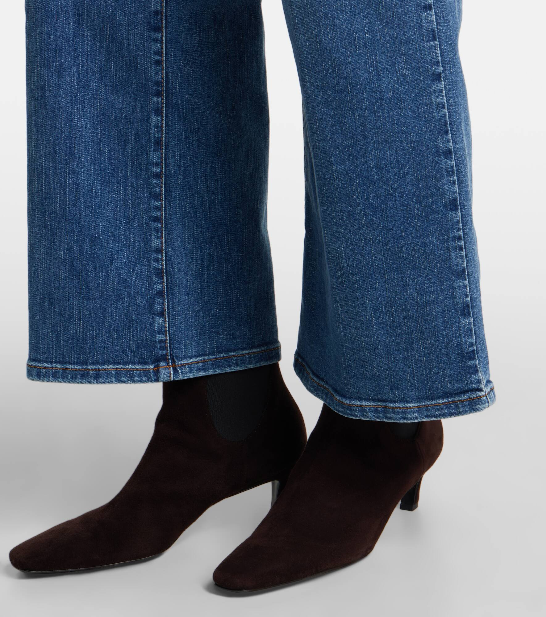 Le Slim Palazzo wide-leg jeans - 5