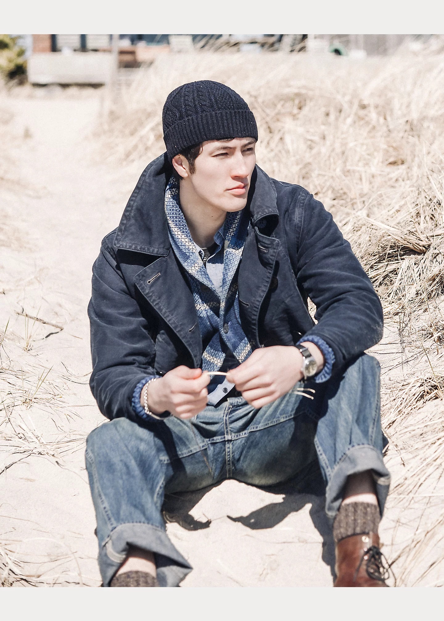 Moleskin Peacoat - 7