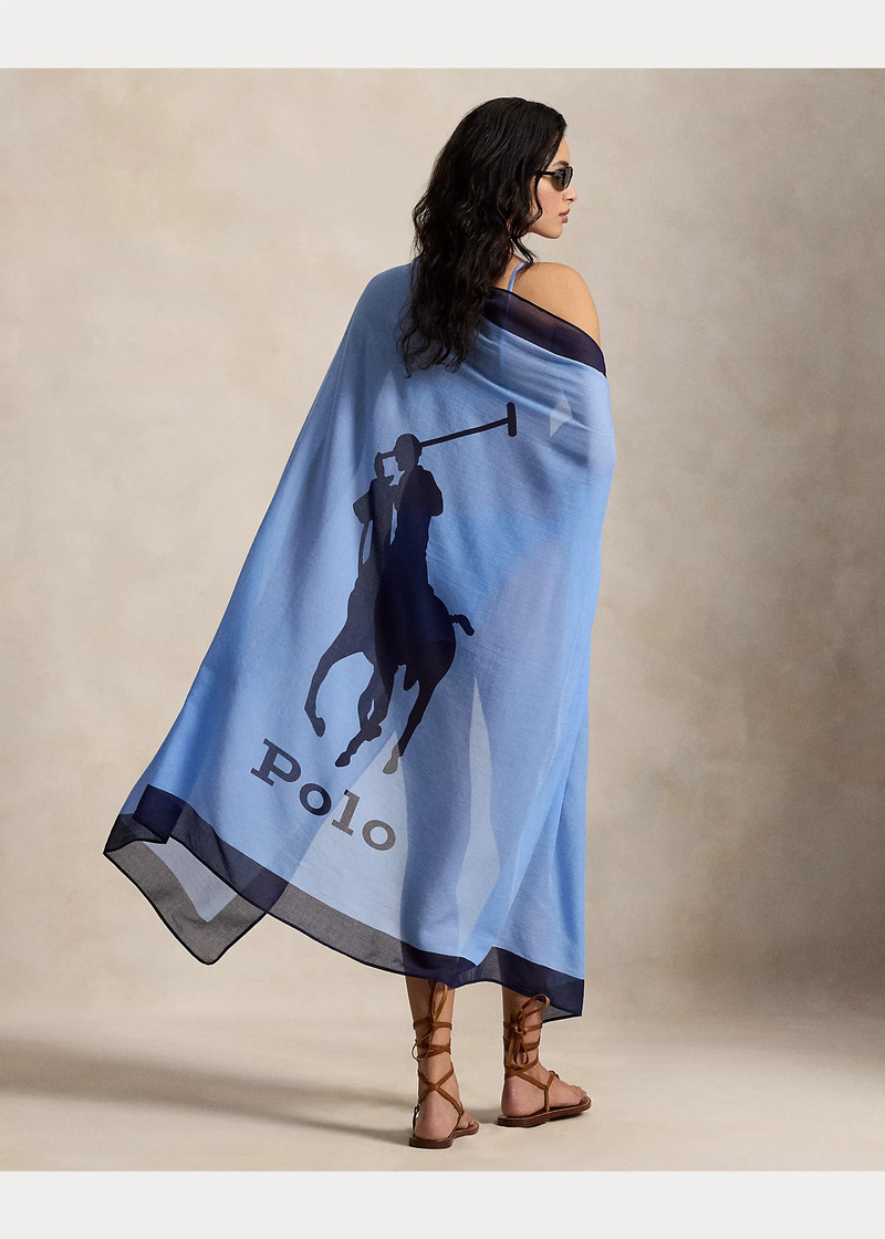 Big Pony Scarf Cover-Up 4