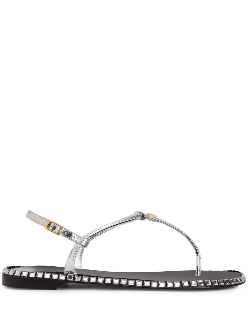 Bellatriks T-bar leather sandals 1