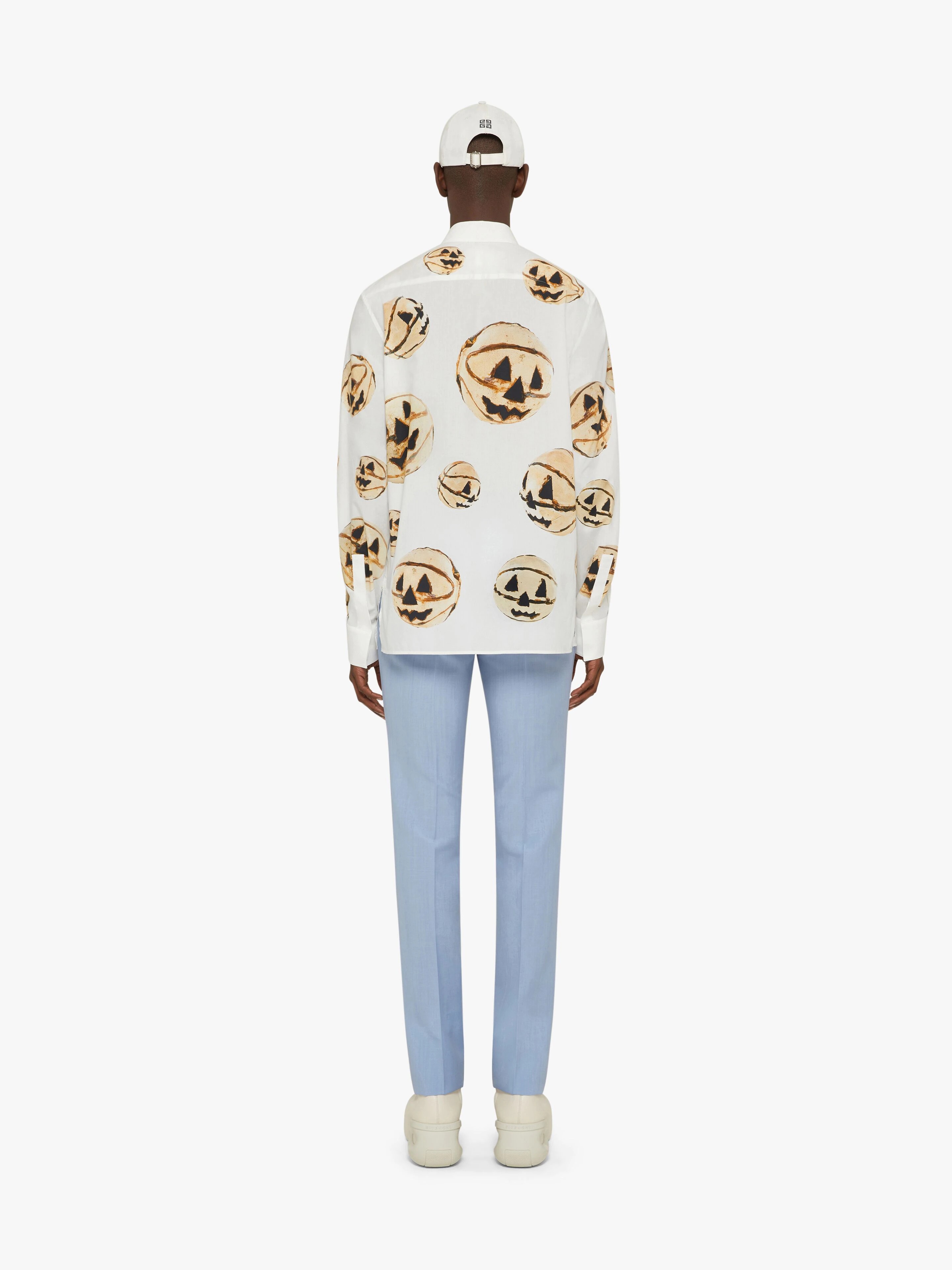 SHIRT IN COTTON WITH CERAMICS PRINTS - 4