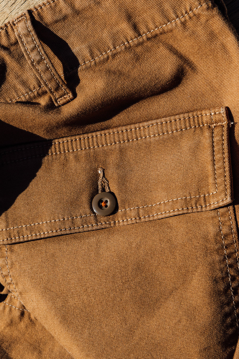 The Fatigue Pants Stretch Oxford - Whiskey 4