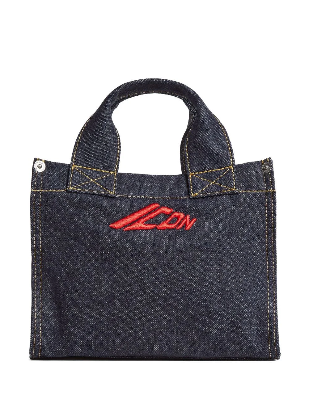 denim tote bag - 1