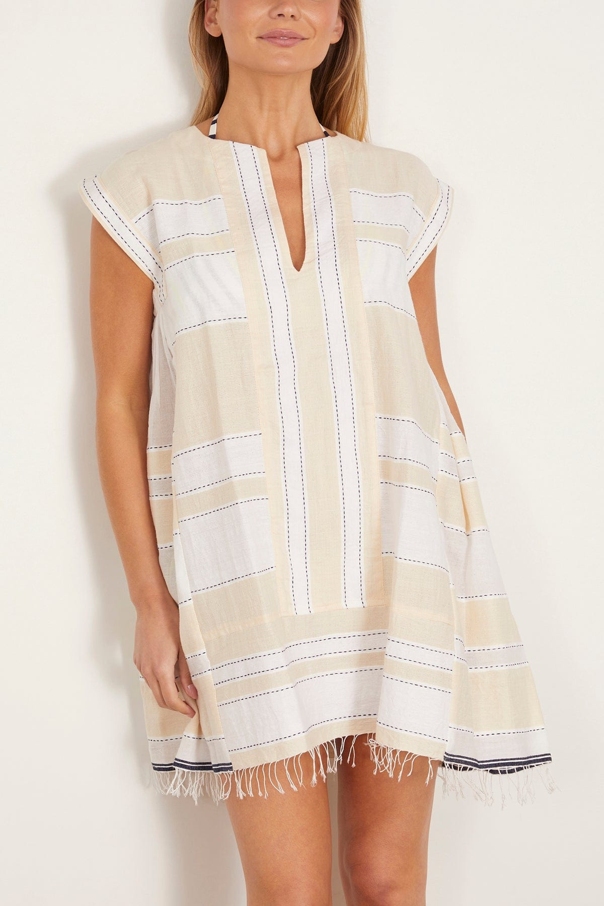 Elina Caftan in Debre Cream - 3