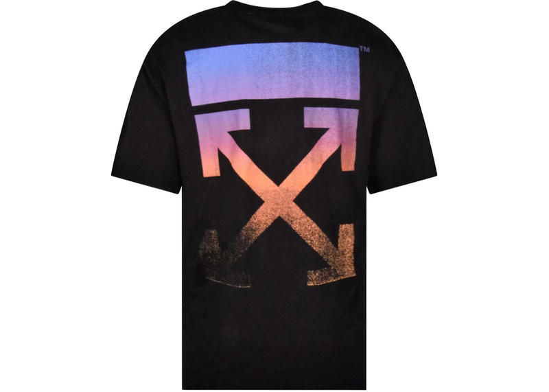 Off-White OFF-WHITE Gradient Arrows T-Shirt Black outlook