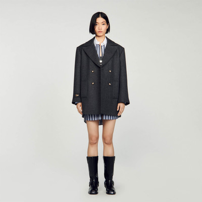 Sandro WOOL PEA JACKET outlook