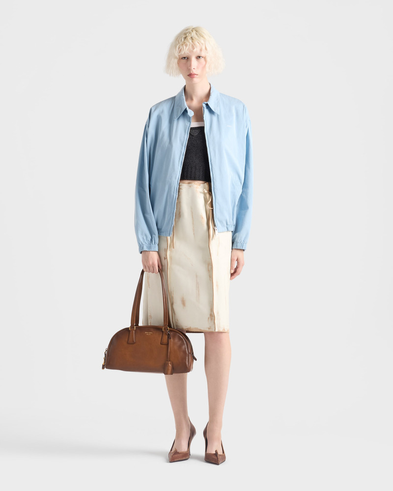 Prada Prada Bowling medium top-handle leather bag outlook