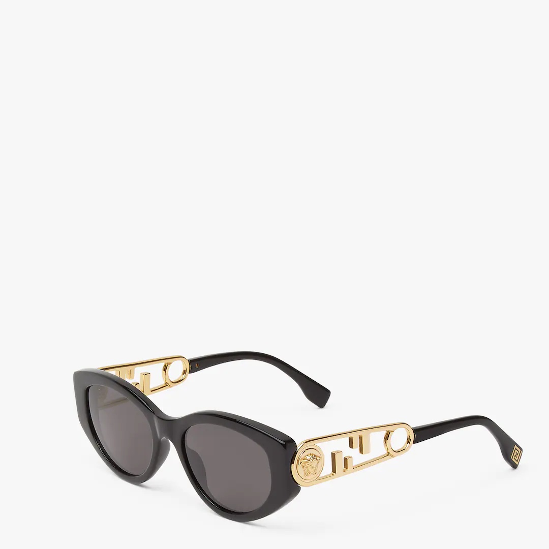 Fendace black acetate sunglasses - 2
