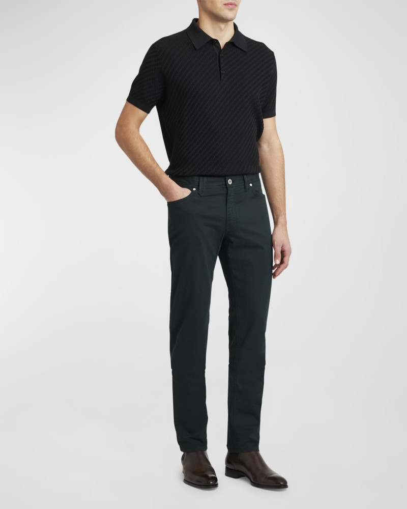 Brioni Men's Cotton Stretch 5-Pocket Pants outlook