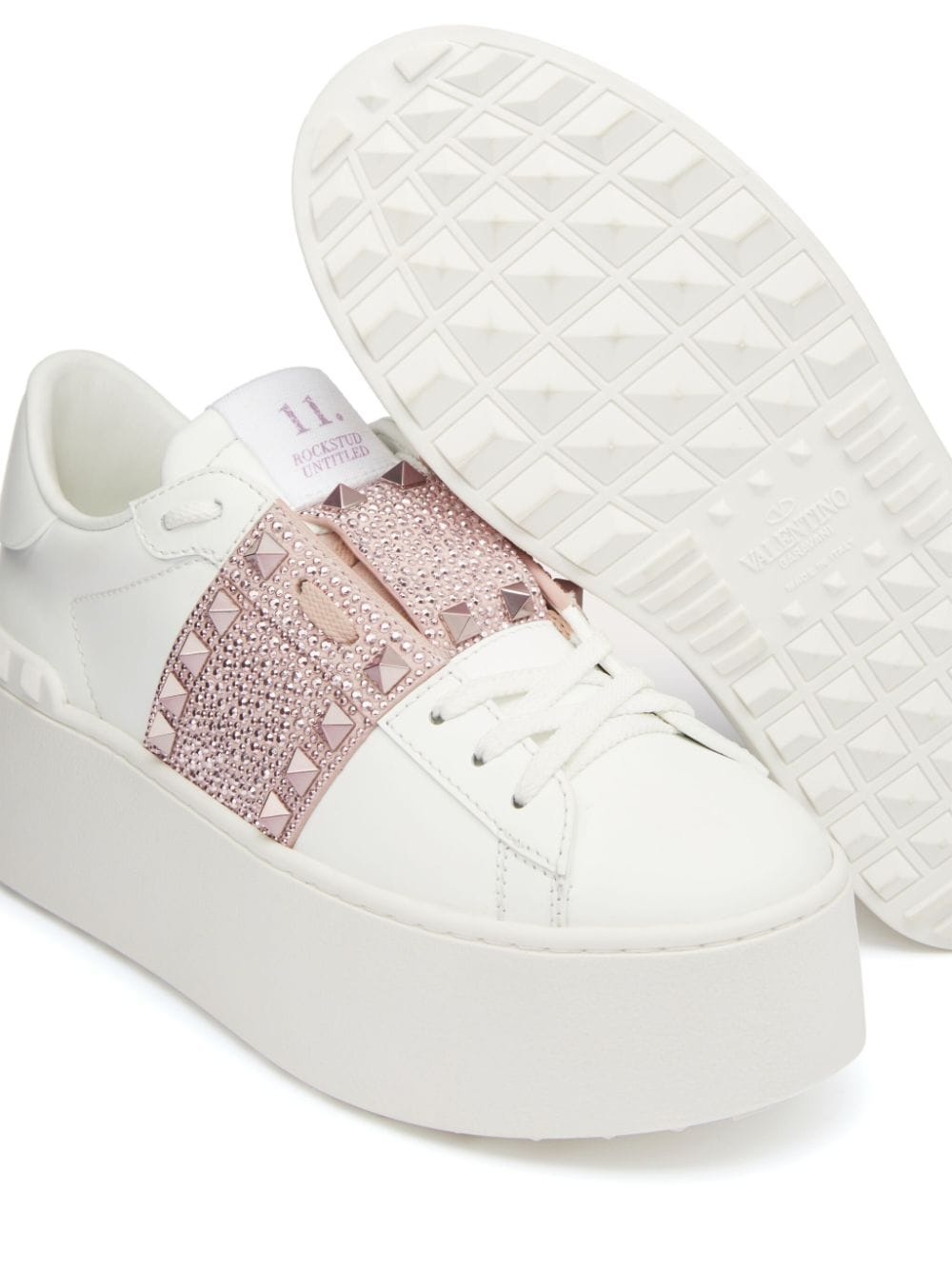 Rockstud Untitled 57mm platform sneakers - 5