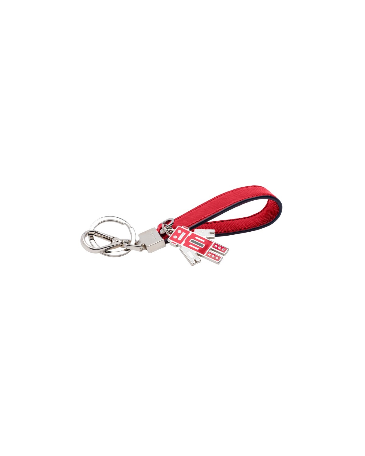 Saffiano Leather Keychain - 2