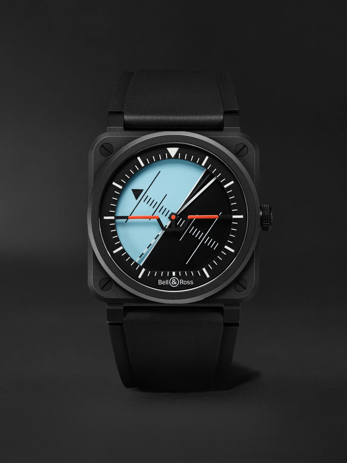 BR-03 Horizon Limited Edition Automatic Ceramic Watch, Ref. BR03A-HRZ-CE/SRB - 1