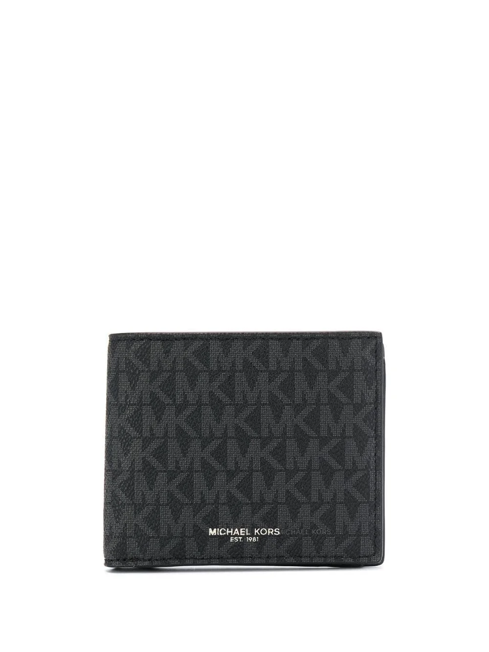 logo-print foldover wallet - 1