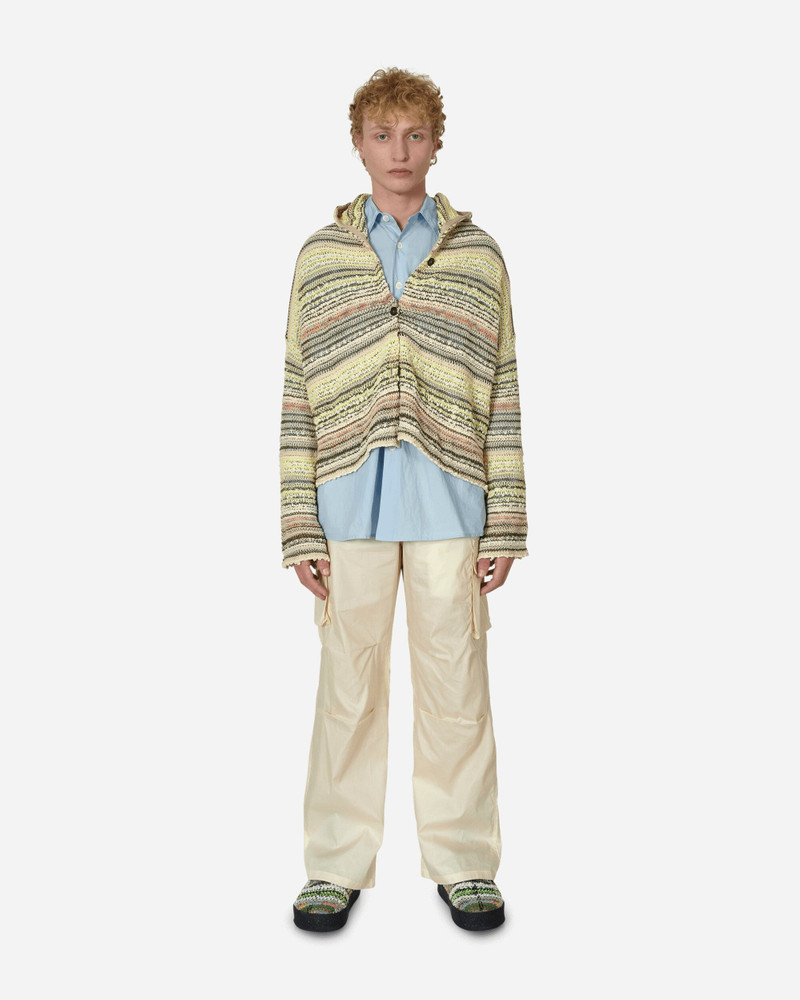 vitelli Warp Hooded Cardigan Light Sand outlook