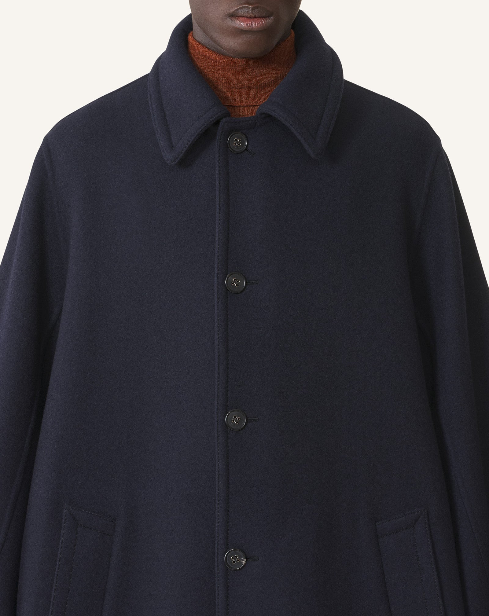 DOUBLE-FACED CAR COAT - 5