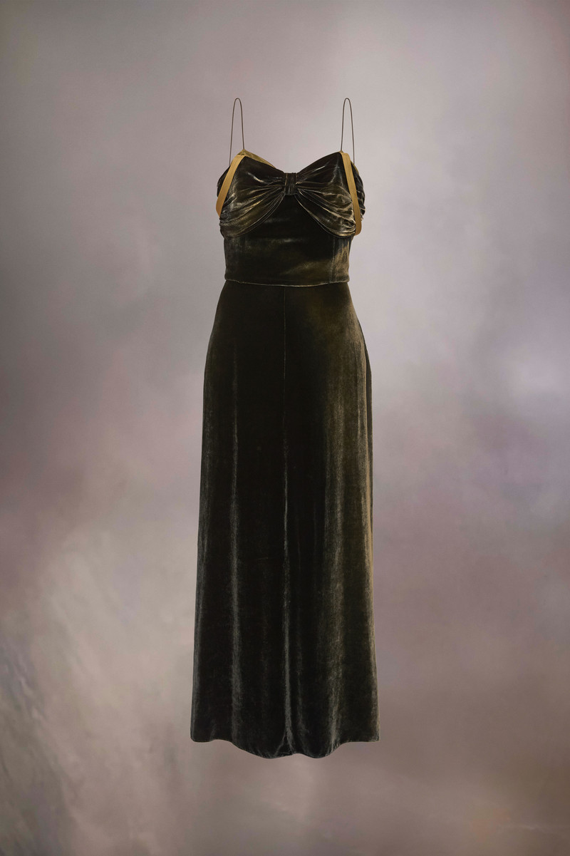 Silk maxi dress 1