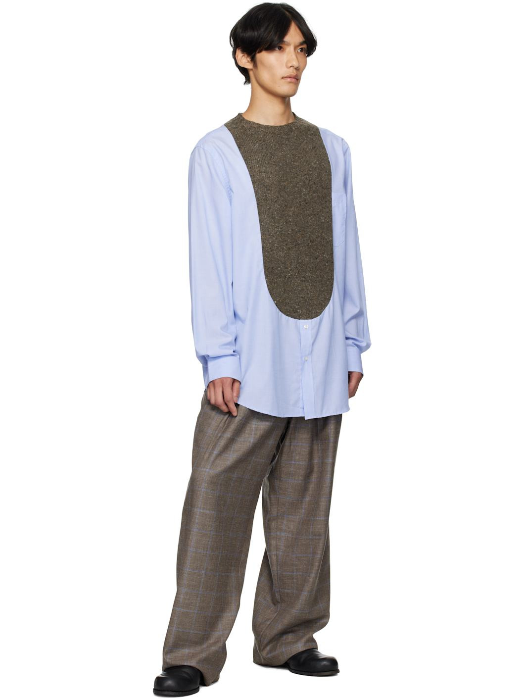 SSENSE Exclusive N°80 Frontinsertpullover Shirt - 4