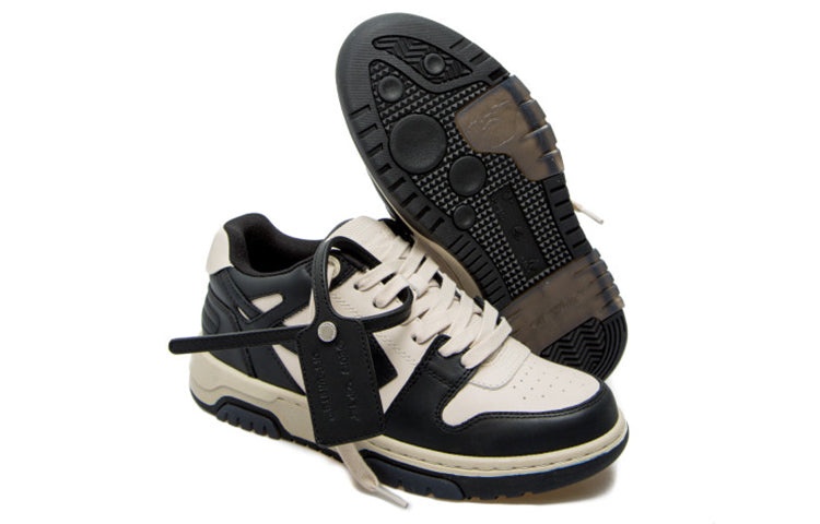 (WMNS) Off-White Out of Office 'Black Beige' OWIA259S21LEA0016110 - 4