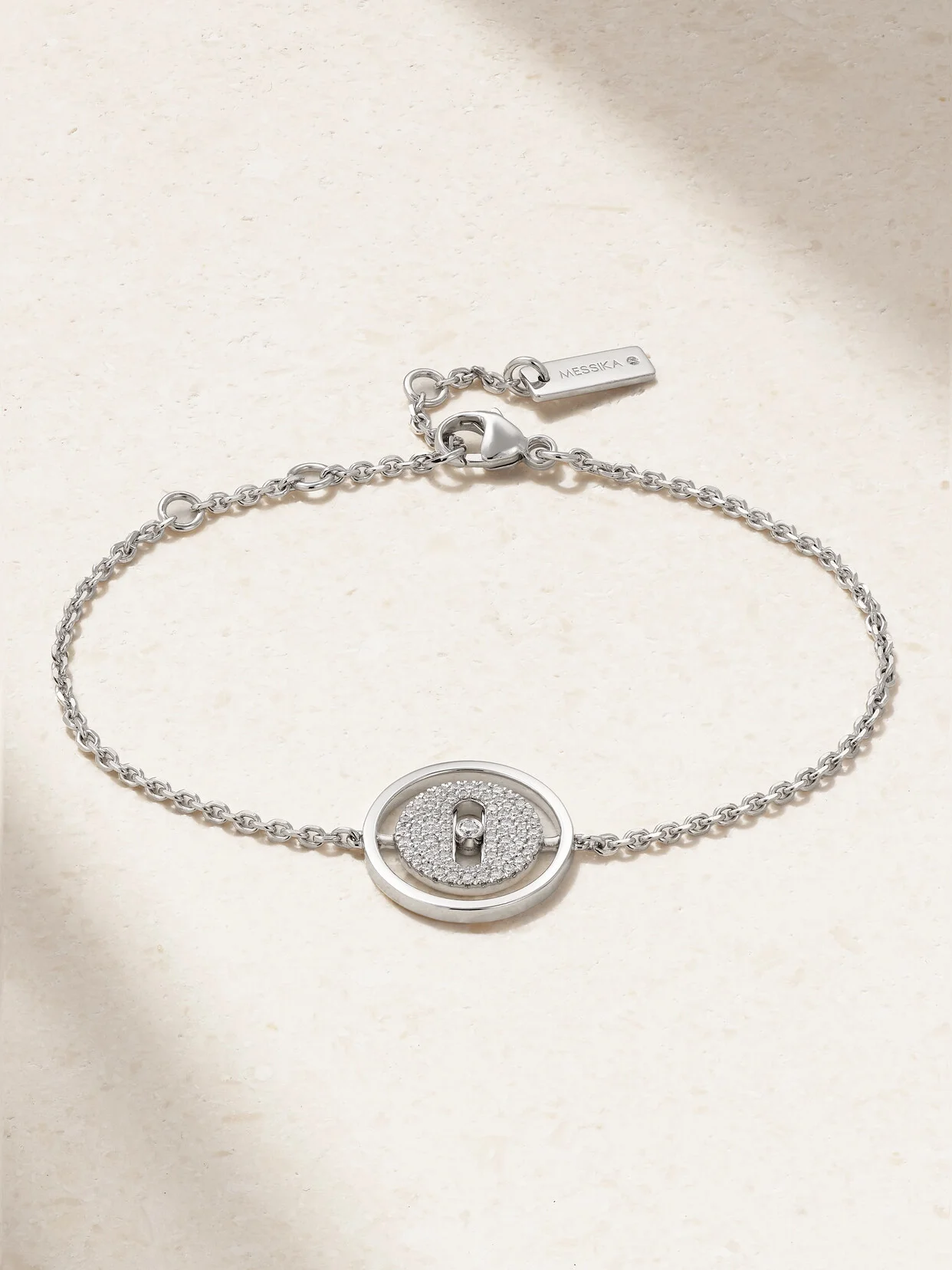 Lucky Move 18-karat White Gold Diamond Bracelet - 1