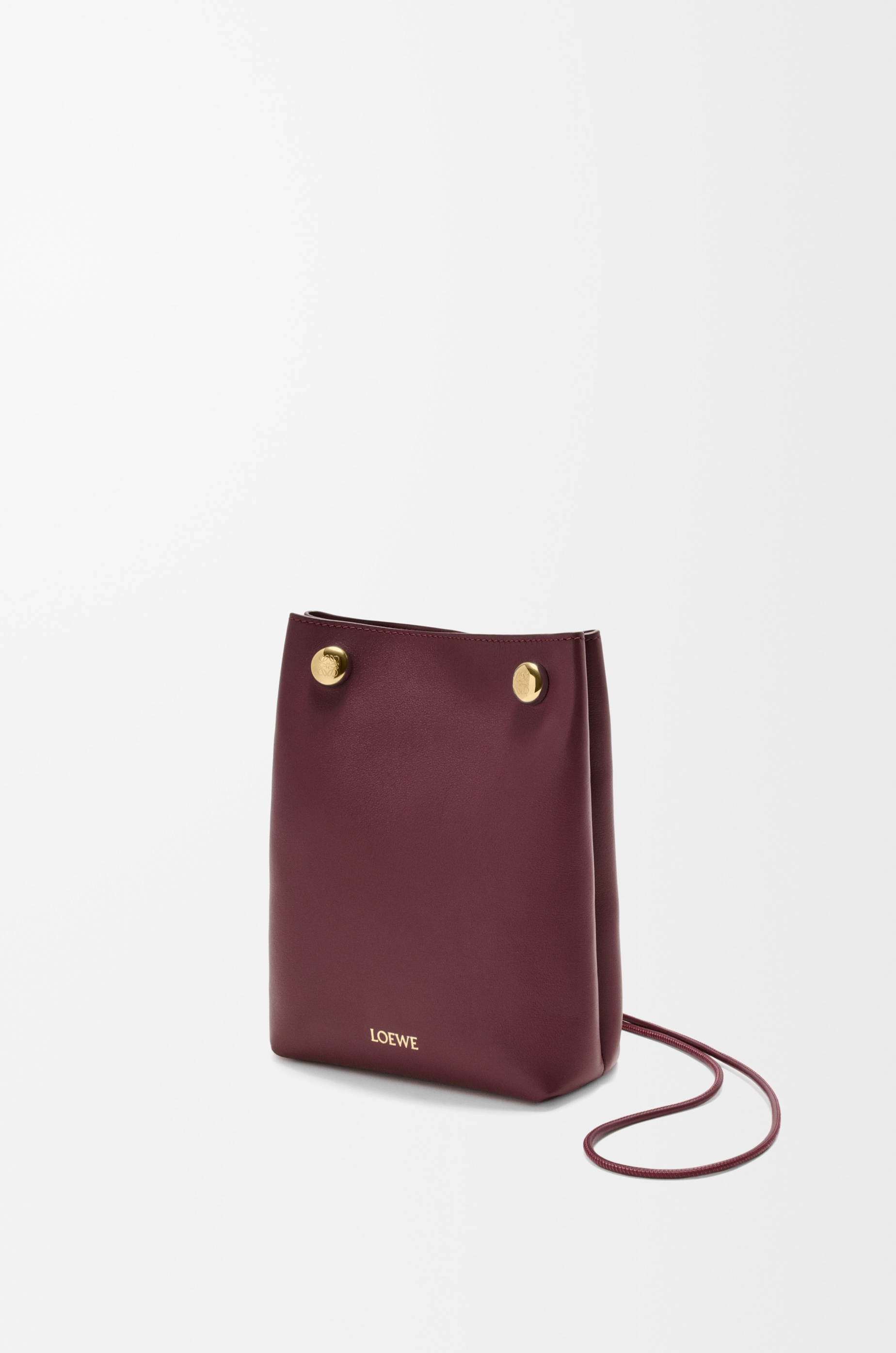 Pebble pouch in smooth calfskin - 3