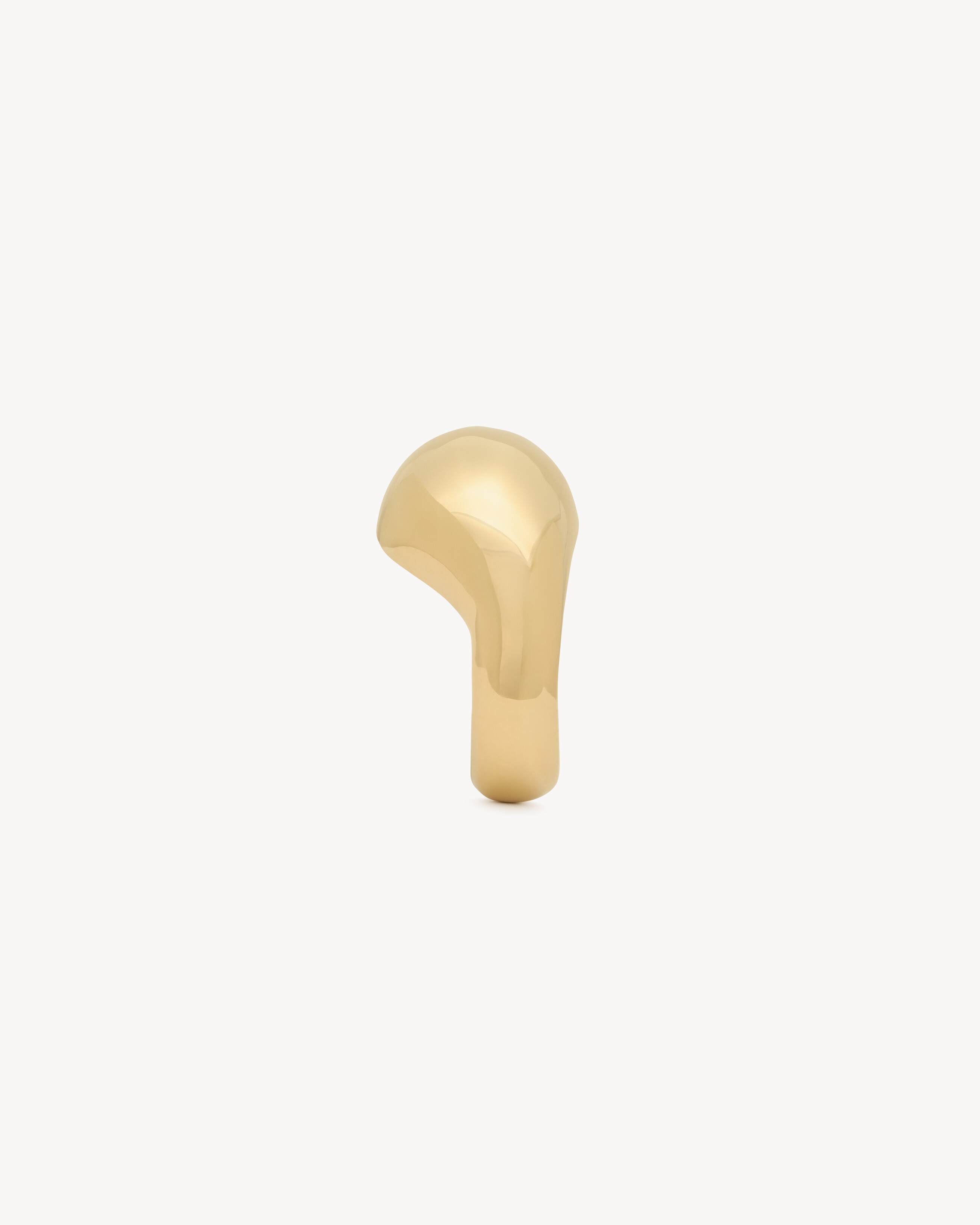 TEARDROP DOME CUFF IN METAL - 3