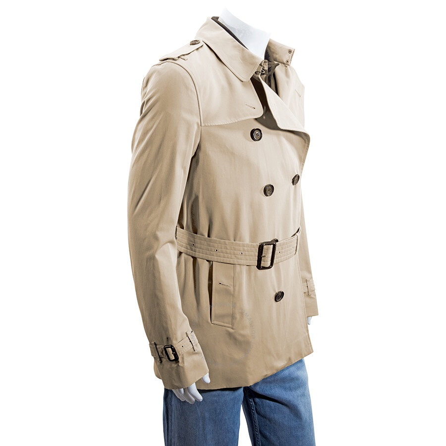 Burberry Men's Heritage Honey Sandringham Short Trench - 2