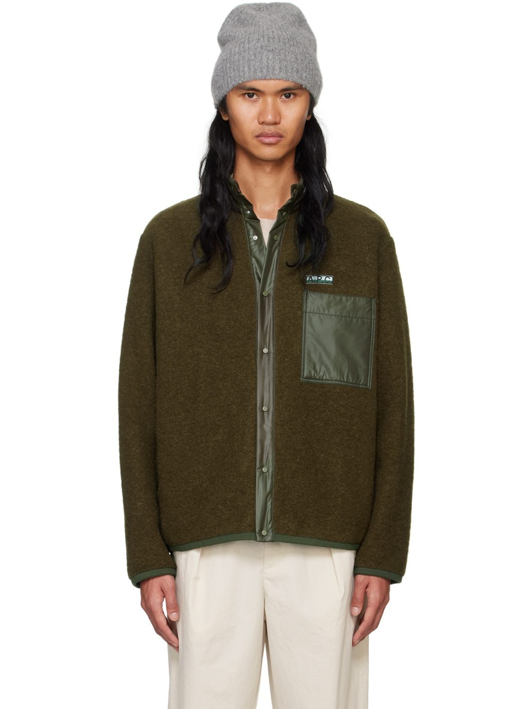 Khaki Ewan Jacket - 1