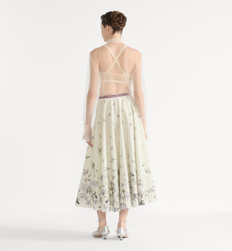 Mid-Length Flared Skirt 3