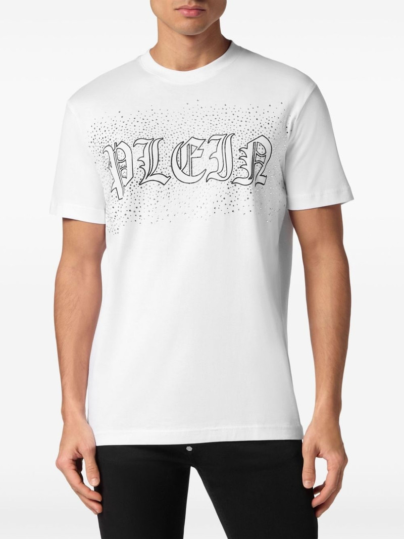 logo-embellished cotton T-shirt 3