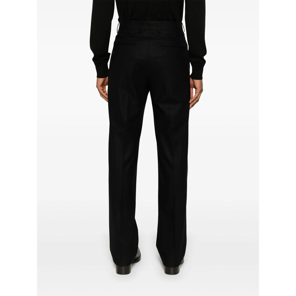 TAGLIATORE - Tagliatore Black Trousers - Tailored Trousers Men - 4